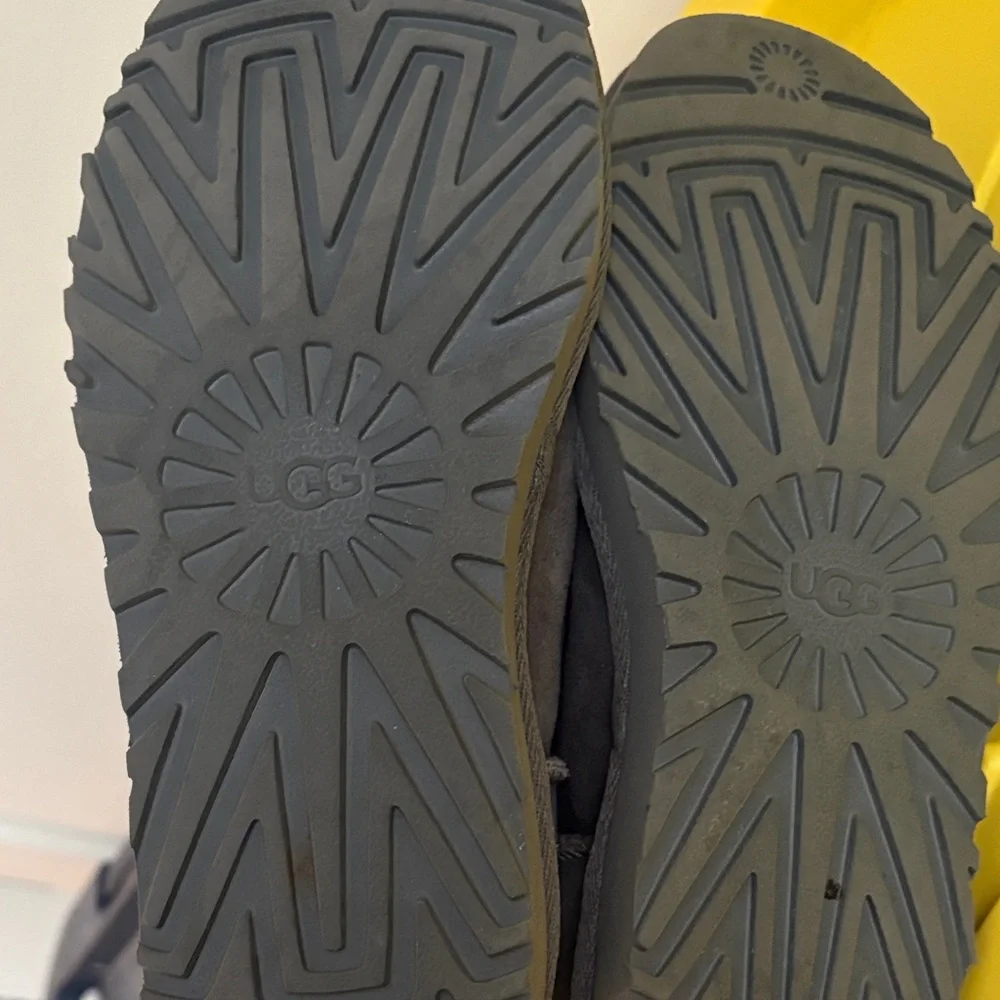 UGG Charcoal Tall Boots. Bailey Button - Picture 4 of 5